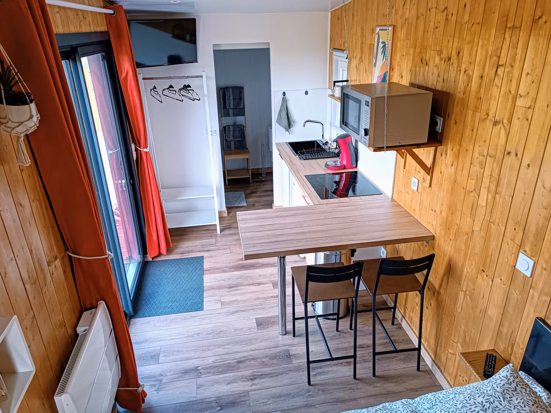 Coin cuisine entièrement équipé de la tiny house